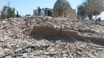 Islamist militants destroy Sufi shrine in eastern Syria 