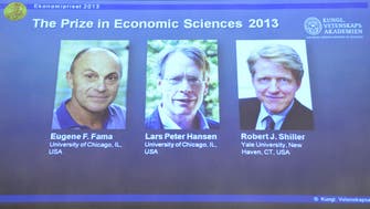 Three Americans win Nobel economics prize 