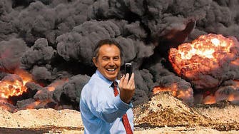 Tony Blair ‘Iraq selfie’ stars in UK art exhibition 
