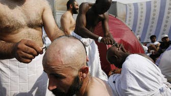 Saudi barbers take a turn at pilgrims’ hair