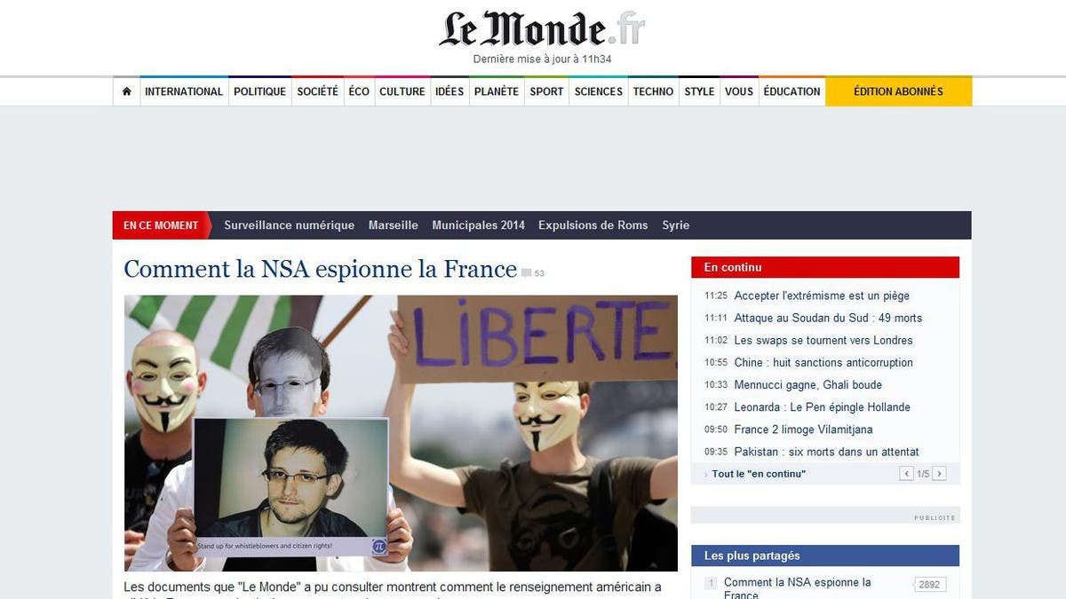I have spied for France, admits billionaire boss of Le Monde