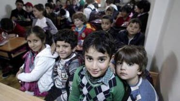 Syrian refugee children in Istambul