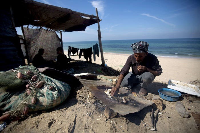 A day at the beach in Gaza