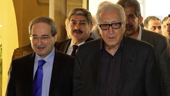 U.N.-Arab league envoy Brahimi arrives in Damascus 