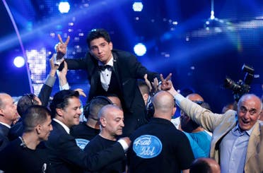 Almost 411,000 UAE residents tuned in to watch Palestinian singer Mohammed Assaf win the season two finale of Arab Idol. (File photo: Reuters)
