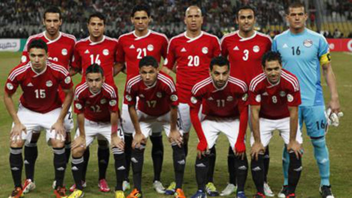 Egypt football team reuters