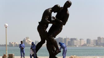 Qatar removes Zidane’s headbutt statue after protests