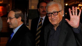 Syrian regime paper calls Brahimi ‘one-eyed and many-tongued’