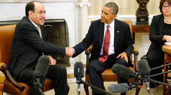 أوباما للمالكي: نريد عراقا ديمقراطيا بلا سياسة إقصاء
