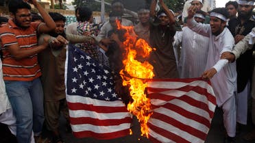 Reuters Pakistan U.S. flag