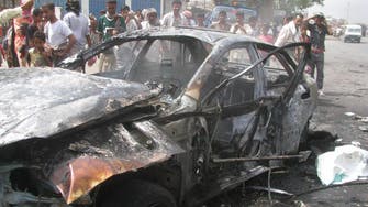 إصابة ضابط مخابرات في انفجار عبوة ناسفة باليمن