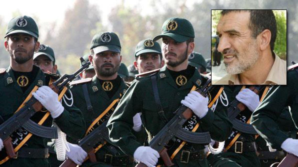 قوات الحرس الثوري وفي الاطار محمد جمالي باقلعة