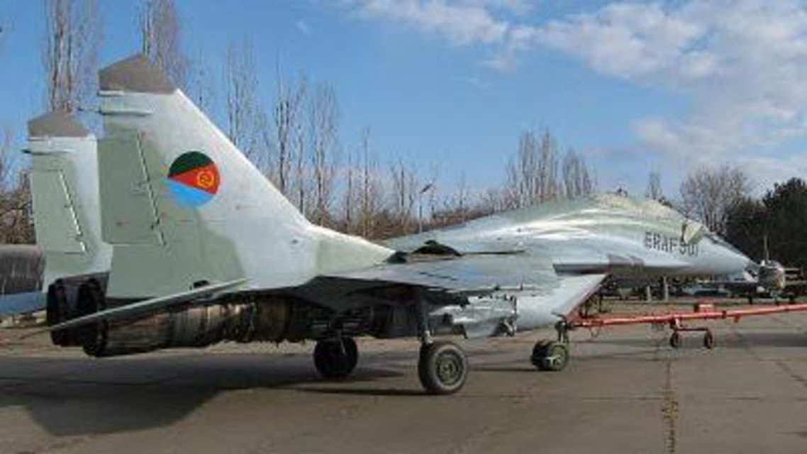Two Eritrean pilots last year defected to Saudi Arabia with their fighter jet. A pilot who was sent later to reclaim the jet also defected. (Photo courtesy of www.awrambatimes.com.)