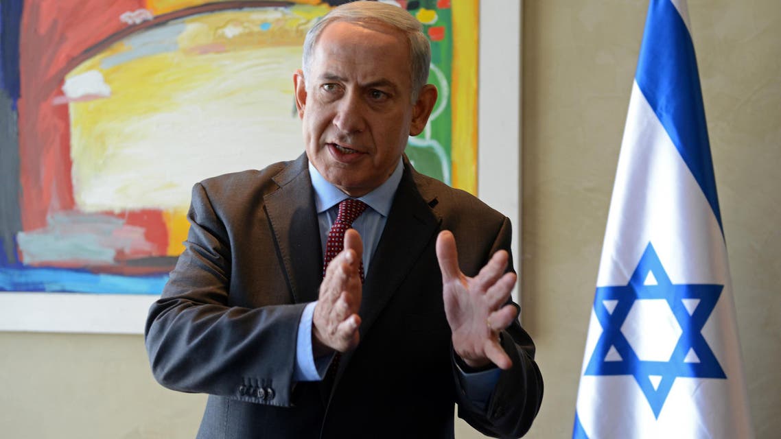 Israeli Prime Minister Benjamin Netanyahu said he was “not impressed” by reports that Iran stopped its nuclear expansion. (AFP) 