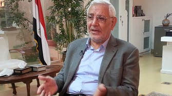 Aboul Fotouh: Egypt army gave MB a ‘kiss of life’