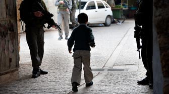 Israeli troops seen ‘cuffing Palestinian children’