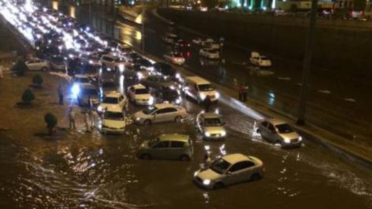 Heavy rainfall hits Saudi capital Riyadh | Al Arabiya English