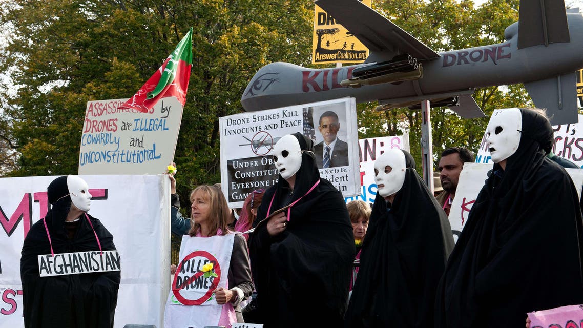 Rallying against U.S. ‘drone wars’