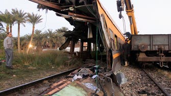 Egypt train crashes into mini-bus, kills 26    