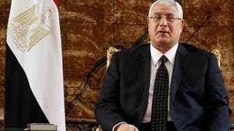 Report: Egypt’s interim leader says won’t run for presidency 