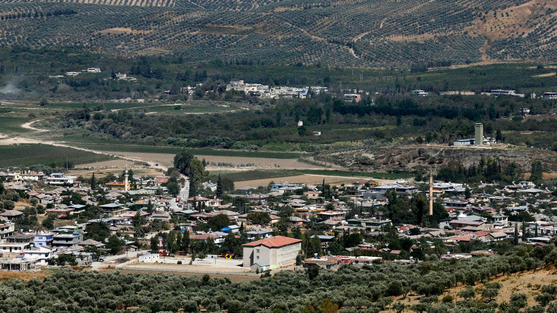 Reuters Syria green