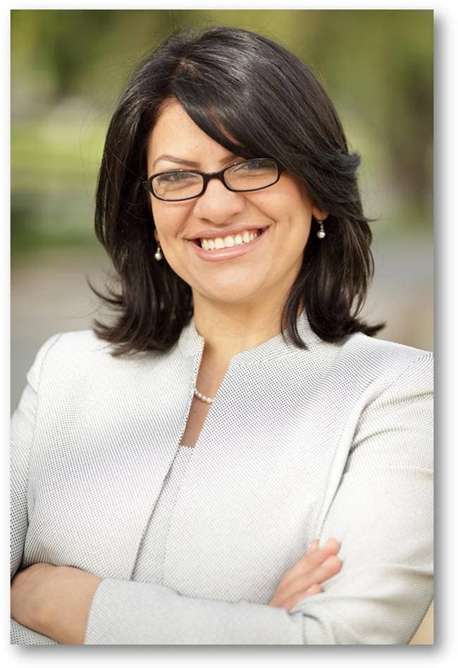 Rashida Tlaib (Al Arabiya)