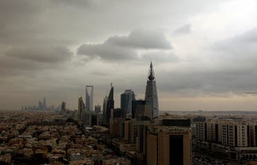 Clouds move over the Riyadh skyline Nov. 17, 2013.  (Reuters)