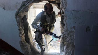 Syria rebels press advance around Damascus, Aleppo 