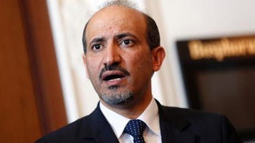 رئيس الائتلاف الوطني لقوى الثورة والمعارضة السورية أحمد الجربا 