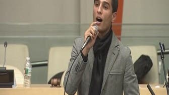 محمد عساف يغني للقضية الفلسطينية في باحة الأمم المتحدة