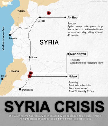 Infographic: Syria crisis