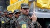 Hundreds attend funeral for slain Hezbollah commander