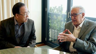 Ban Ki-moon to discuss Syria peace conference with Brahimi 