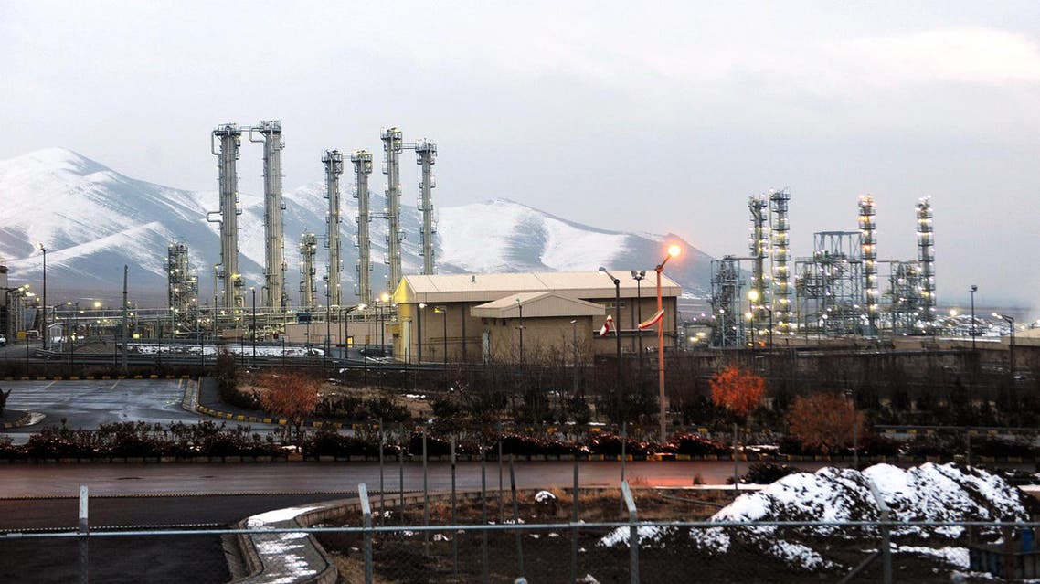 Atomic experts from the U.N. nuclear watchdog visited Iran's Arak heavy water plant on Dec. 8, 2013, to inspect it for the first time in more than two years. (File photo: AFP)