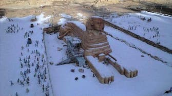 Sphinx and snowflakes: Twitter photo swirls flurry of interest