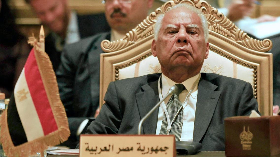Interim PM Hazem el-Beblawi, pictured during his previous role as finance minister, voiced cautious concerns on Egypt’s upcoming constitutional referendum. (File photo: Reuters)