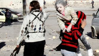 Aleppo ‘barrel bomb’ attack kills 28 children