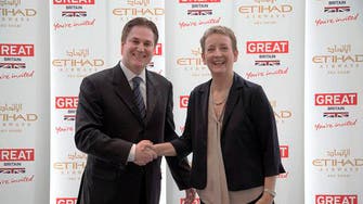 Abu Dhabi’s Etihad, British tourism agency in $2m partnership