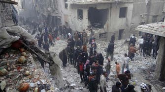 Deadly air strikes hit Syria's Aleppo 