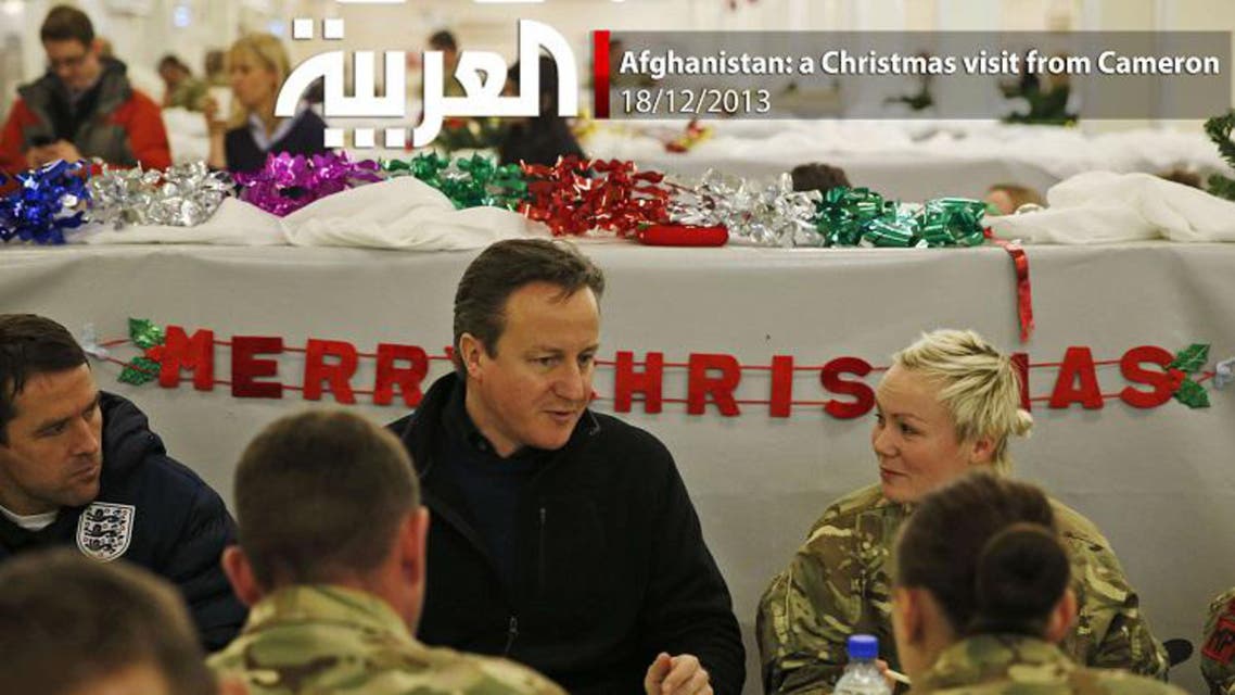 Afghanistan: a Christmas visit from Cameron