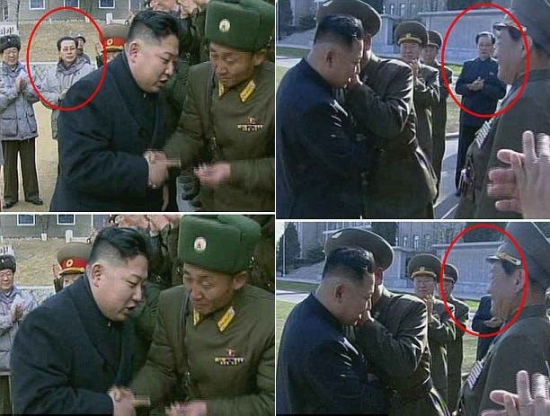 زوج العمة الذي ظهر سابقا في الصورتين لم يعد فيهما بعد اعدامه
