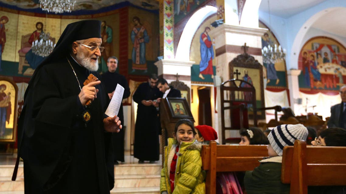 Christians of Maalula pray for Syria 