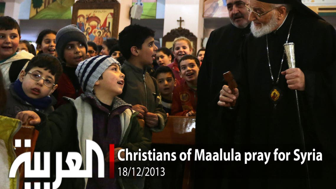 Christians of Maalula pray for Syria