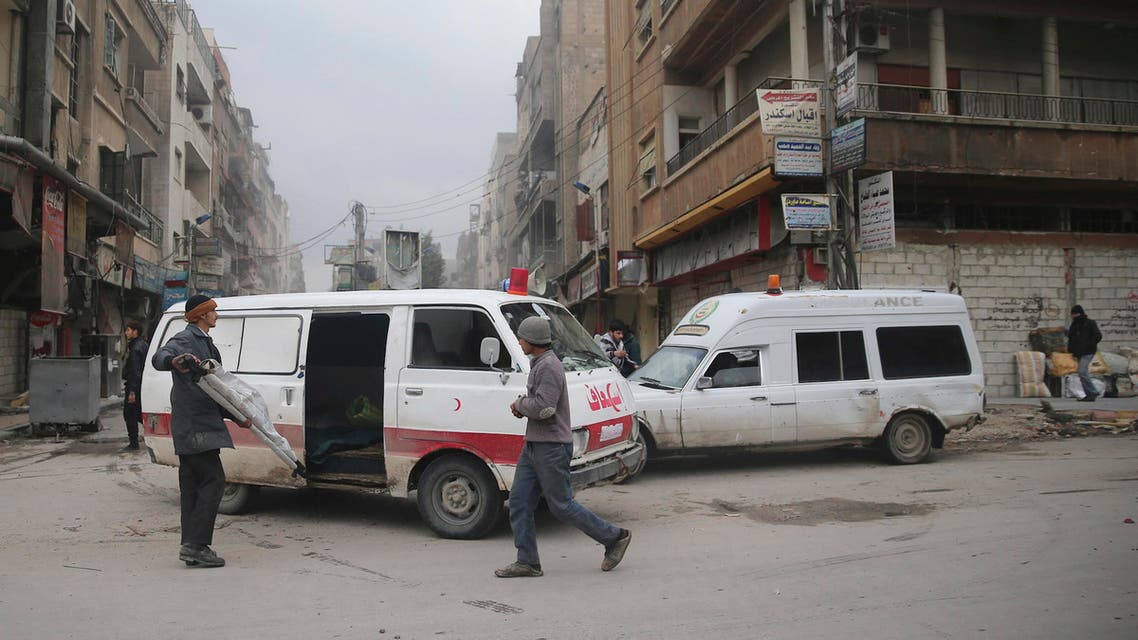 syria ambulance reuters