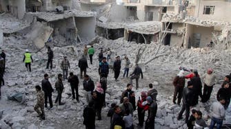 Syria warplanes bomb Aleppo for fifth day