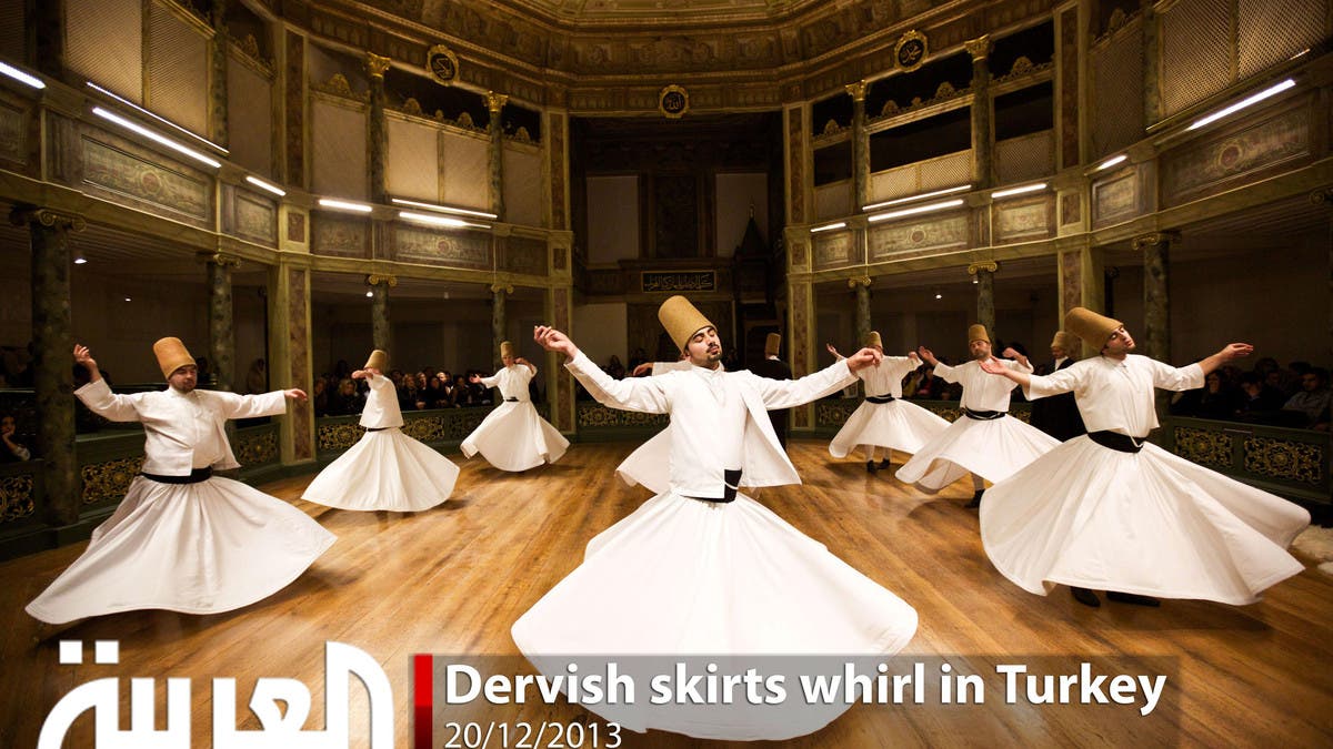 Dervish skirts whirl in Turkey 