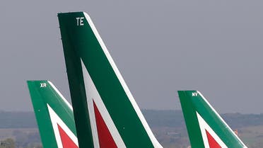 Alitalia planes pictured before takeoff at Fiumicino airport in Rome on Dec. 10, 2013. (File photo: Reuters)