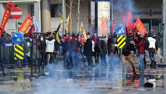 Police clash with demonstrators in Istanbul