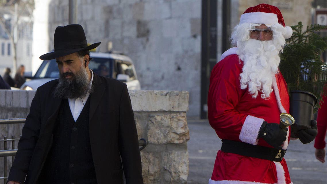 Palestinians prepare for Christmas