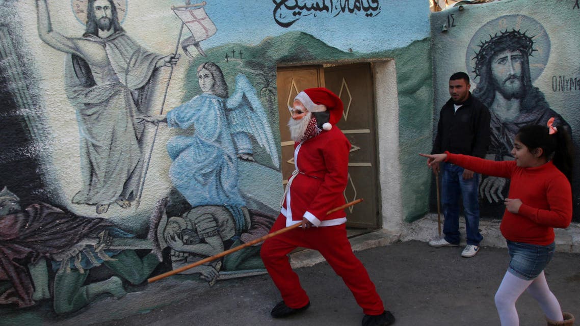 Palestinians prepare for Christmas 